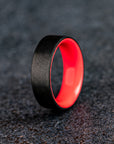 Custom Listing for Marcus (black and rose gold with a red glow liner)