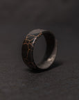 Custom Listing for Marcus (black and rose gold with a red glow liner)