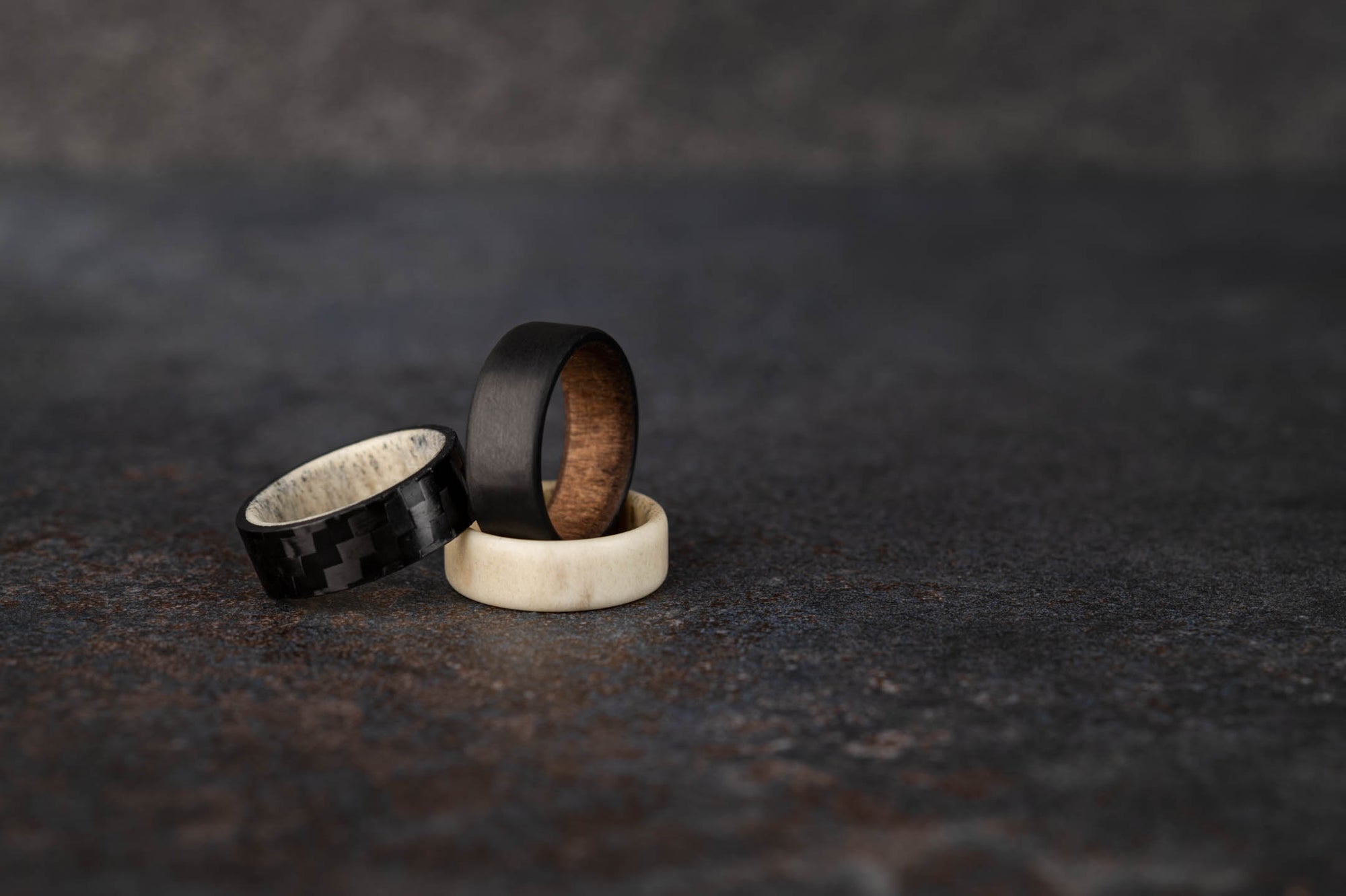 Carbon Fiber Antler Rings
